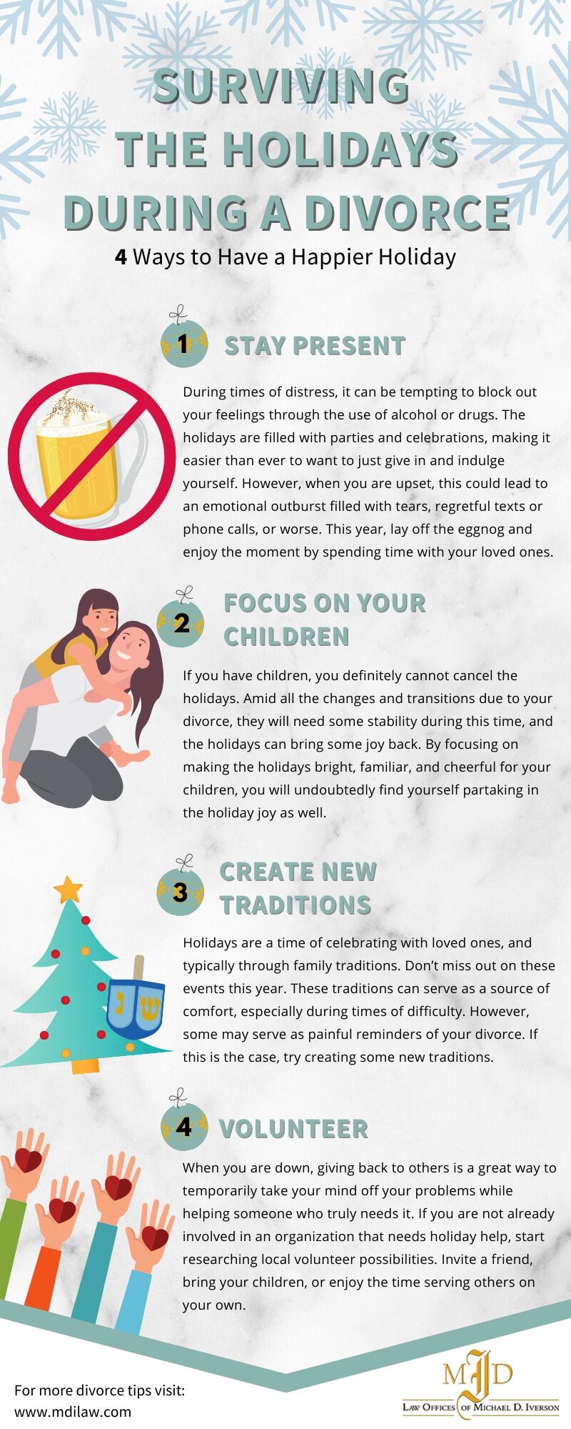 Infographic: Surviving the Holidays During a Divorce
